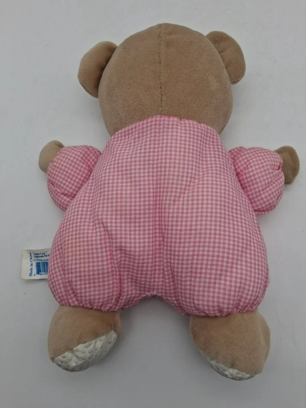 MY First Bear Rattle Snuggie Toy Pink 10